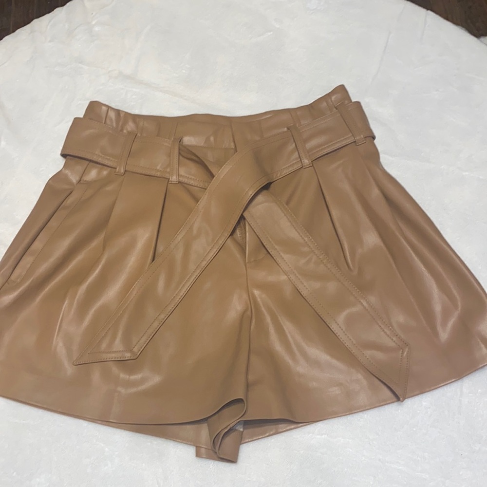Leather skirt